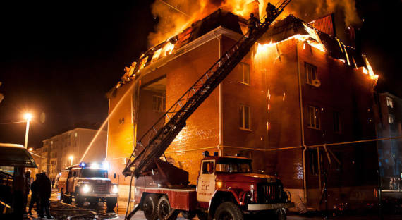 В День защитника Отечества в Хакасии произошли два пожара