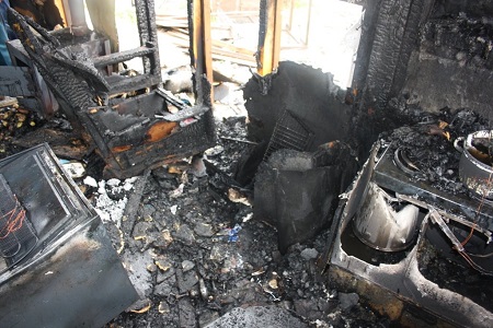В Хакасии на месте пожаров найдены два обгоревших тела