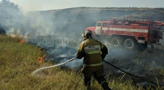 В Хакасии за выходные отмечено девять пожаров