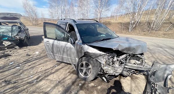 В Ширинском районе в результате ДТП пострадали три человека
