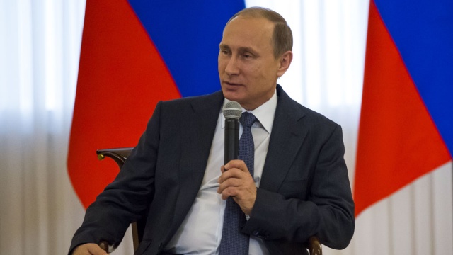 Путин объяснил ребенку, почему рубль падает (ВИДЕО)
