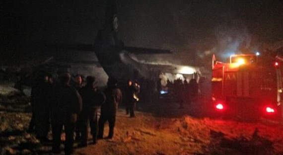 В Иркутскоой области разбился самолет Ан-12