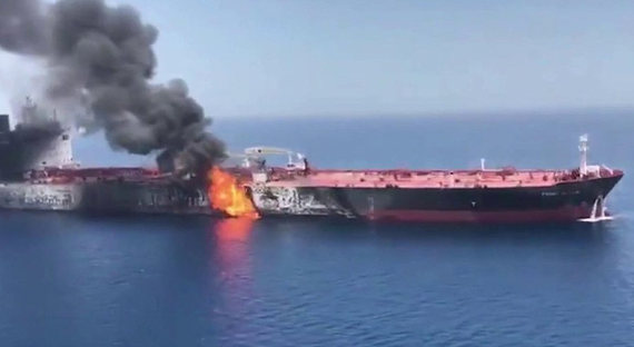 США обвинили Иран в атаках на нефтяные танкеры в Оманском заливе