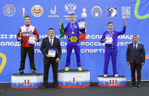 Фёдор Жибинов стал победителем Спартакиады России по гиревому спорту