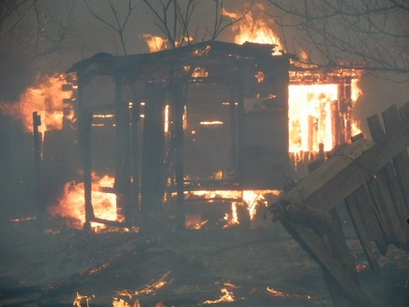Очаги пожаров в Хакасии удалось локализовать