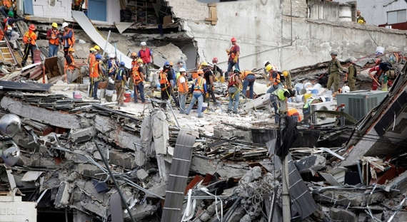 В Мексике произошло мощное землетрясение   