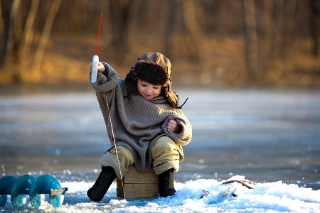 Ледовая обстановка на водоемах Хакасии: морозы ушли, а рыба осталась
