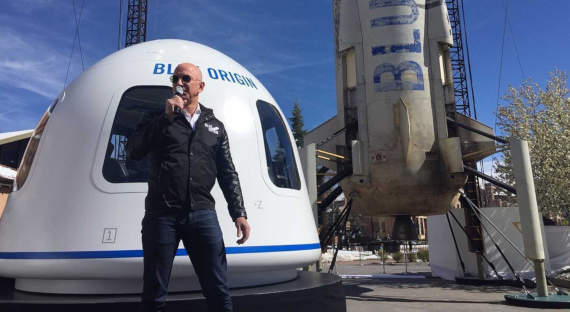 Blue Origin продала билетов на суборбитальные полеты на 100 миллионов долларов