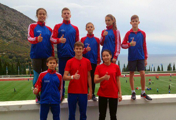 Школьники из Хакасии привезли две «пятерки» с крымского фестиваля ГТО