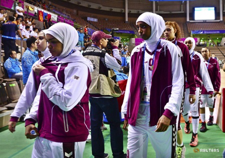 Международная федерация баскетбола разрешила играть в хиджабах