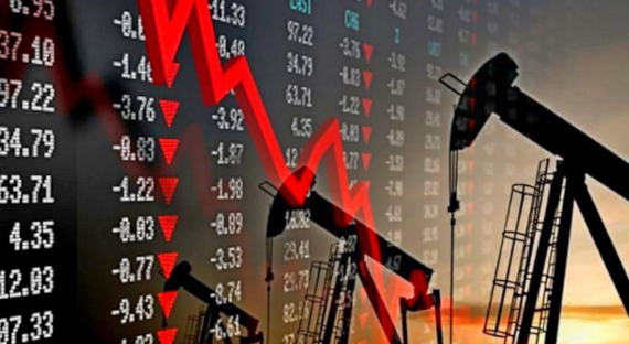 Цены на нефть Brent упали до двадцатилетних минимумов