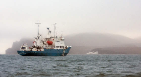 У Хоккайдо столкнулись российское и японское рыболовецкие суда