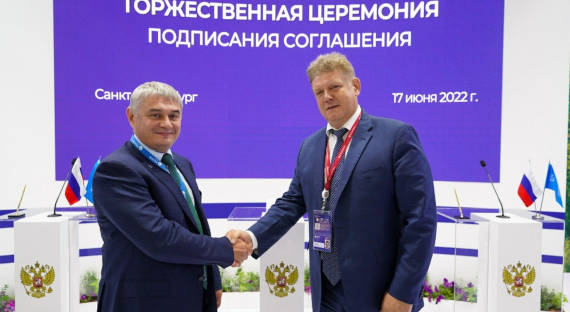 Анатолий Серышев и Павел Акилин на ПМЭФ обсудили развитие электроэнергетики в Сибири