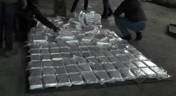 В Москве изъяли 673 килограмма кокаина