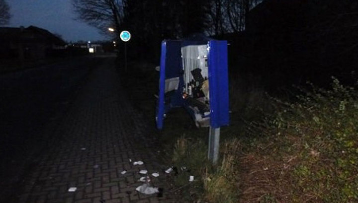 В Германии мужчина погиб, пытаясь взорвать автомат с презервативами
