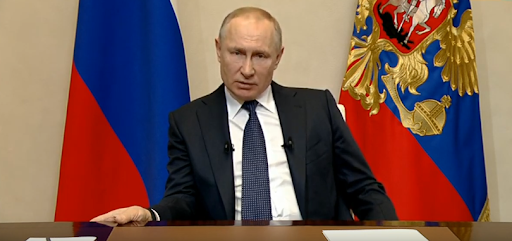 Президент России объявил о месячном карантине
