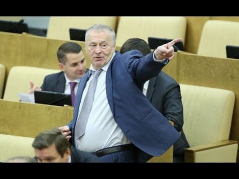 Жириновский накричал на Роднину, пригрозил «Майданом» и увёл фракцию ЛДПР из зала (видео)