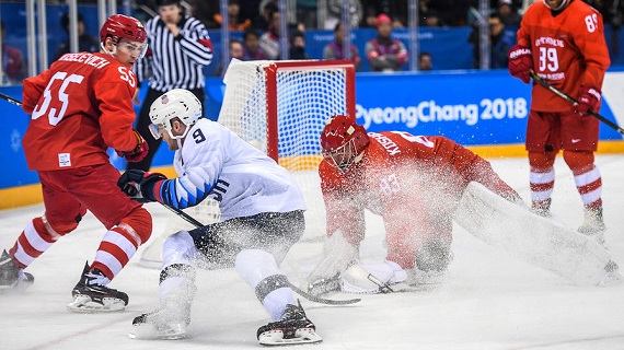 Всухую: российские хоккеисты разгромили сборную США на Олимпиаде