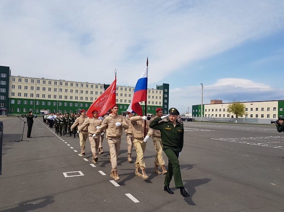 Юнармейцы готовятся защищать честь Хакасии на всероссийском уровне