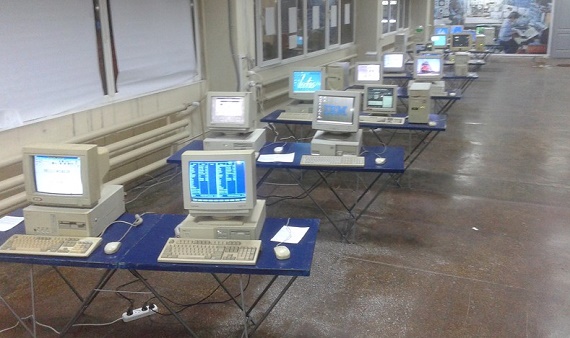 В Абакане открылась выставка ретро-компьютеров