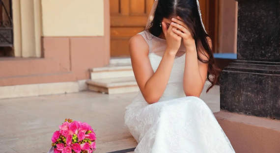 В Индии невеста скончалась от рыданий