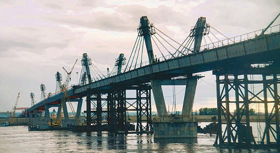 Мост Благовещенск-Хэйхэ успешно состыкован