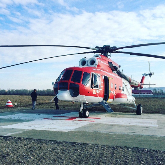 Серьезное ДТП в Хакасии: пострадавших эвакуировали на вертолете