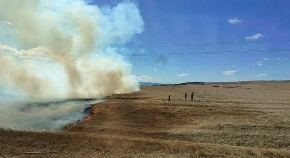 Пожары в Хакасии: Праздники выдались огненными