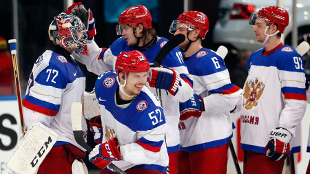 Россия - США 4:0. Российская сборная в финале ЧМ по хоккею