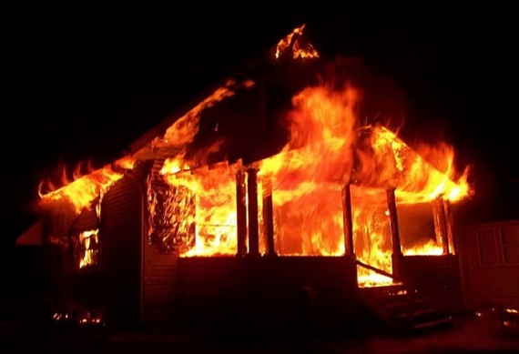 В Хакасии произошло два крупных пожара