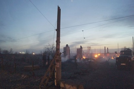 Энергетики Хакасии всю ночь ликвидировали последствия пожаров