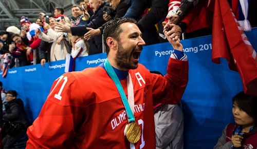 Илья Ковальчук засобирался в НХЛ после победы на Олимпиаде