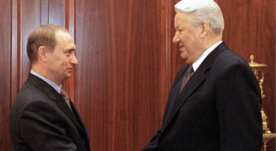 Путин рассказал о работе с Ельциным и Медведевым