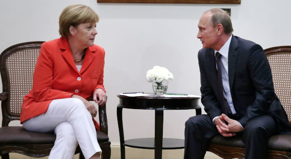 Песков: Путин и Меркель на трехчасовых переговорах «сверили часы»