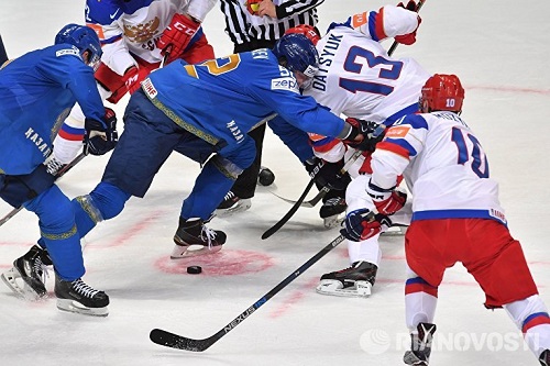 Россия на чемпионате мира по хоккею победила Казахстан. Идем дальше..