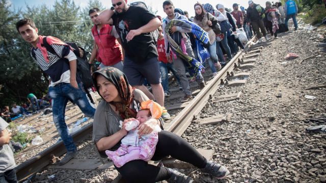 Венгрия: беженцы прорвали кордон
