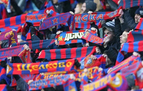 Семь фанатов ЦСКА на несколько лет отстранили от посещения стадионов