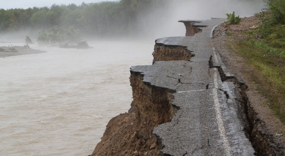 В Приморье объявлено штормовое предупреждение из-за нового тайфуна