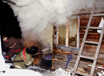 Вслед за холодами в Хакасию пришли бытовые пожары