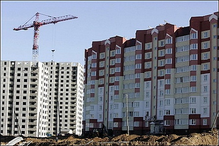 За восемь месяцев этого года ввод жилья в России вырос на 9%