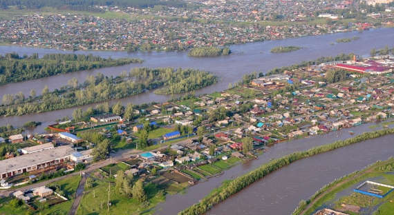 В Иркутской области началась эвакуация населения города Тулун