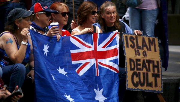 В Австралии сторонники толерантности столкнулись с противниками ислама