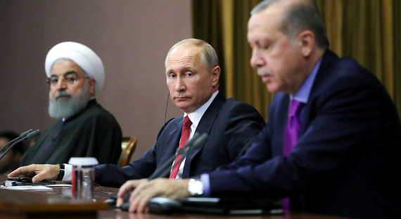 Встреча Путина с Эрдоганом и Рухани пройдет 14 февраля