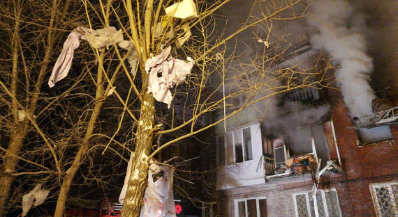 В жилом доме в Омске взорвался газ: шесть человек в реанимации