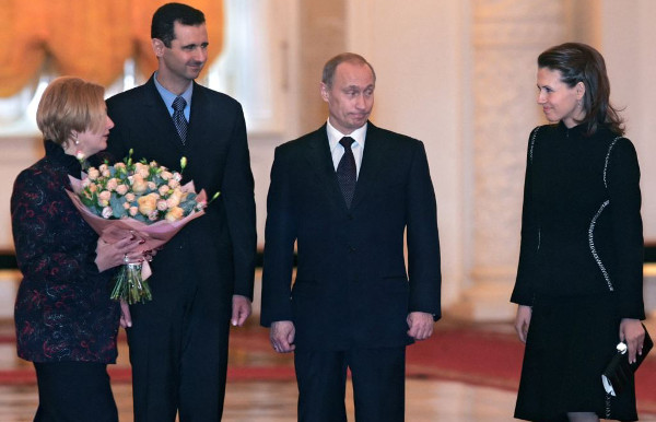 Башар Асад провел переговоры с Владимиром Путиным