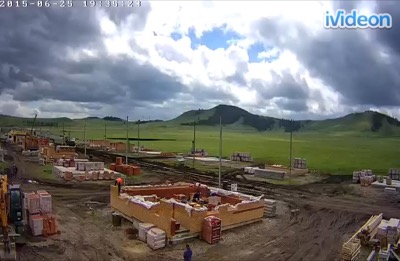 За строительством жилья для погорельцев Хакасии можно следить онлайн