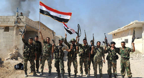 Сирийская армия вошла на территорию «оплота ИГИЛ»