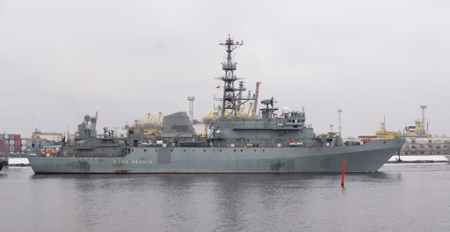 Новый "шпионский" корабль принят на вооружение ВМФ России