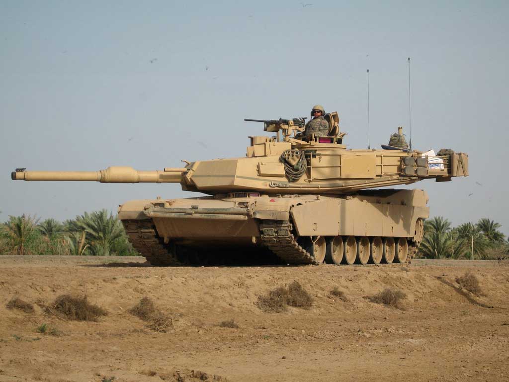 Американские танки на пути к Литве