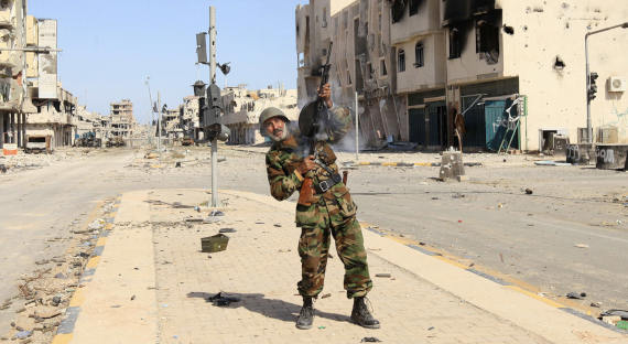 В районе ливийского Сирта концентрируются войска ПНС и Турции